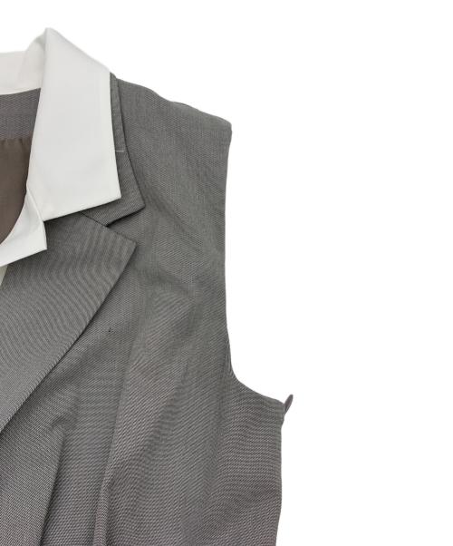Snidel（スナイデル）Snidel (スナイデル) レイヤードカラーワンピ グレー サイズ:1の古着・服飾アイテム