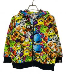 BAPE KIDS（ベイプキッズ）の古着「ジップパーカー」｜マルチカラー