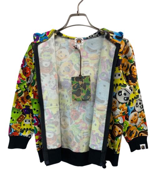 BAPE KIDS（ベイプキッズ）BAPE KIDS (ベイプキッズ) ジップパーカー マルチカラー サイズ:130の古着・服飾アイテム