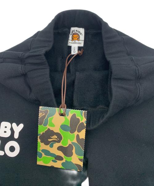BAPE KIDS（ベイプキッズ）BAPE KIDS (ベイプキッズ) スウェットパンツ ブラック サイズ:130の古着・服飾アイテム