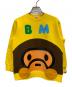 BAPE KIDS（ベイプキッズ）の古着「クルーネックスウェット」｜イエロー