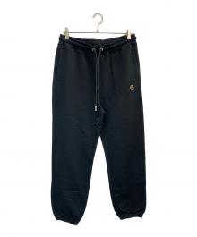 A BATHING APE（アベイシングエイプ）の古着「ONE POINT REGUALR FIT SWEATPANTS」｜ブラック