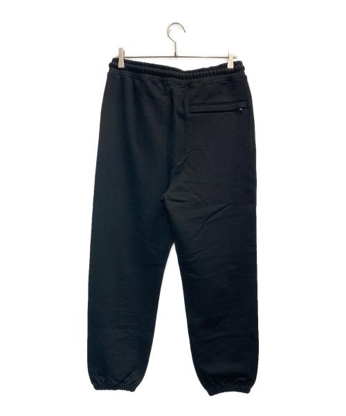 A BATHING APE（アベイシングエイプ）A BATHING APE (アベイシングエイプ) ONE POINT REGUALR FIT SWEATPANTS ブラック サイズ:Lの古着・服飾アイテム