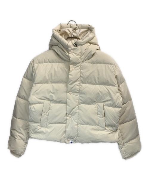 A BATHING APE（アベイシングエイプ）A BATHING APE (アベイシングエイプ) HOODED DOWN JACKET ホワイト サイズ:XSの古着・服飾アイテム