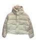 A BATHING APE（アベイシングエイプ）の古着「HOODED DOWN JACKET」｜ホワイト