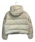 A BATHING APE (アベイシングエイプ) HOODED DOWN JACKET ホワイト サイズ:XS：24000円