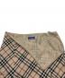 中古・古着 BURBERRY BLUE LABEL (バーバリー ブルー レーベル) フレアスカート ベージュ サイズ:38：5000円