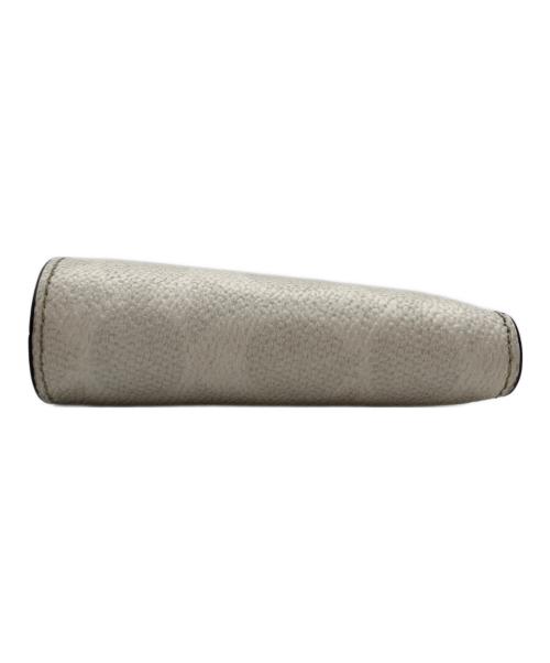COACH（コーチ）COACH (コーチ) 2つ折り財布 ホワイト×ブラックの古着・服飾アイテム