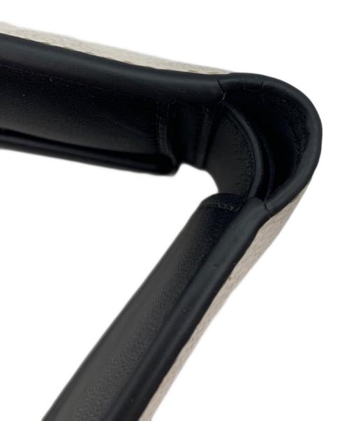 COACH（コーチ）COACH (コーチ) 2つ折り財布 ホワイト×ブラックの古着・服飾アイテム