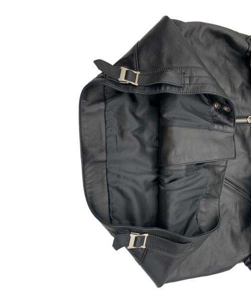 BACKERS（バッカーズ）Backers (バッカーズ) レザージャケット ブラック サイズ:Mの古着・服飾アイテム