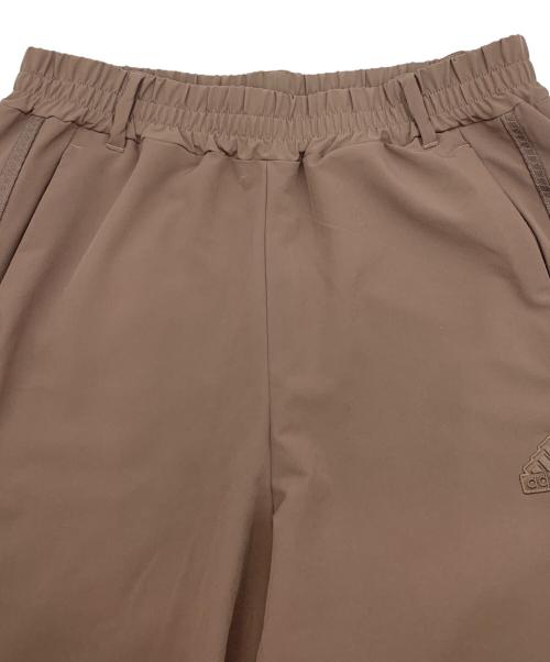 adidas（アディダス）adidas (アディダス) ルーズフィットストレッチウーブンパンツ ブラウン サイズ:XLの古着・服飾アイテム
