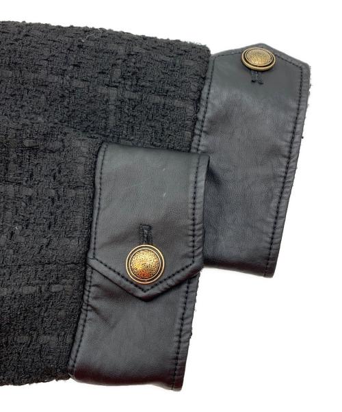 ZARA（ザラ）ZARA (ザラ) ノーカラージャケット ブラック サイズ:XSの古着・服飾アイテム