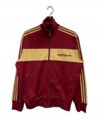 adidasアディダス）の古着「トラックジャケット」｜ワインレッド