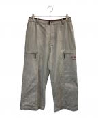 X-LARGEエクストララージ）の古着「TWILL WORK PANTS」｜グレー