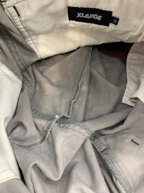 X-LARGE（エクストララージ）X-LARGE (エクストララージ) TWILL WORK PANTS グレー サイズ:36の古着・服飾アイテム