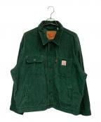 LEVI'Sリーバイス）の古着「コーデュロイジャケット」｜オリーブ
