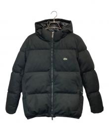 LACOSTE（ラコステ）の古着「ピケダウンジャケット」｜ブラック