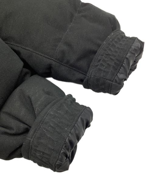 LACOSTE（ラコステ）LACOSTE (ラコステ) ピケダウンジャケット ブラック サイズ:ｌの古着・服飾アイテム