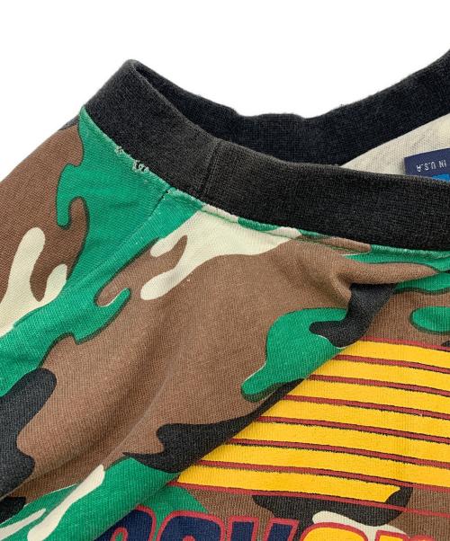 stussy（ステューシー）stussy (ステューシー) 半袖Tシャツ グリーン サイズ:ｌの古着・服飾アイテム