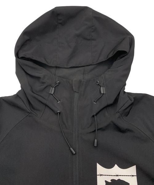 BASS BRIGADE（バスブリゲート）BASS BRIGADE (バスブリゲート) フーデッドジャケット ブラック サイズ:XLの古着・服飾アイテム