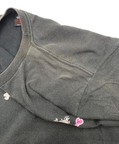 stussy（ステューシー）stussy (ステューシー) 半袖カットソー ブラック サイズ:Ｍの古着・服飾アイテム