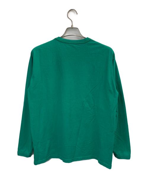 stussy（ステューシー）stussy (ステューシー) 長袖カットソー グリーン サイズ:Mの古着・服飾アイテム