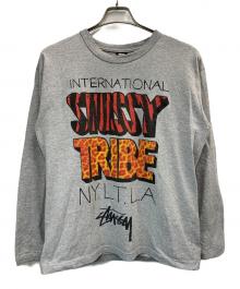 stussy（ステューシー）の古着「長袖カットソー」｜グレー