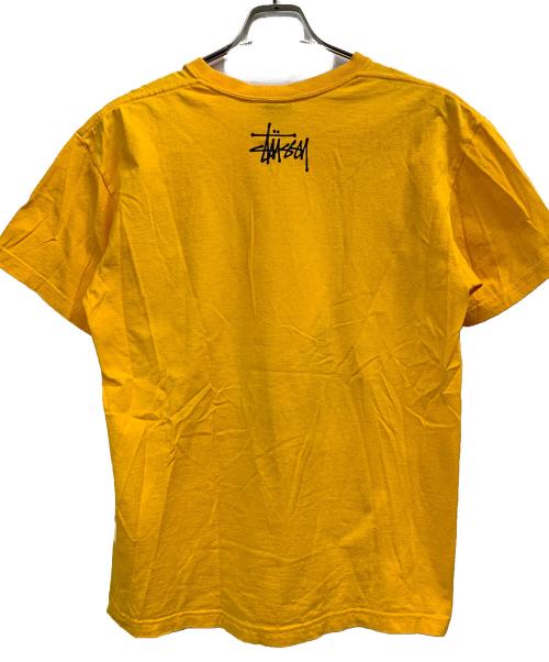 stussy（ステューシー）stussy (ステューシー) 半袖カットソー イエロー サイズ:Lの古着・服飾アイテム