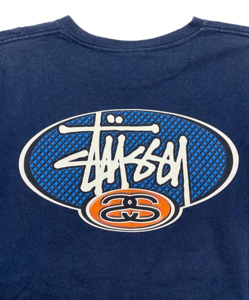 stussy（ステューシー）stussy (ステューシー) 半袖カットソー ネイビー サイズ:XLの古着・服飾アイテム