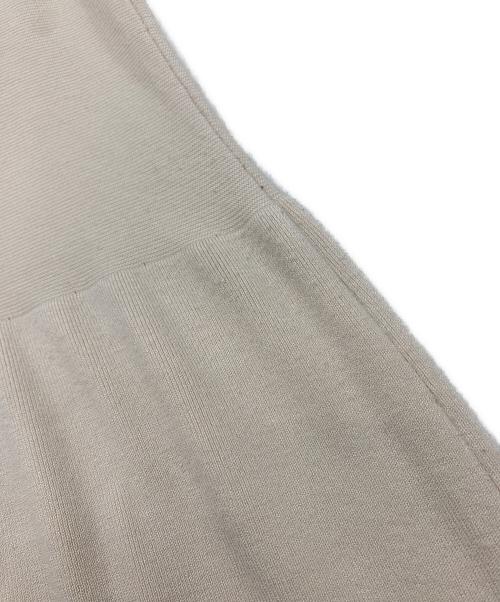Snidel（スナイデル）Snidel (スナイデル) スクエアカラーニットワンピース ベージュ サイズ:Fの古着・服飾アイテム
