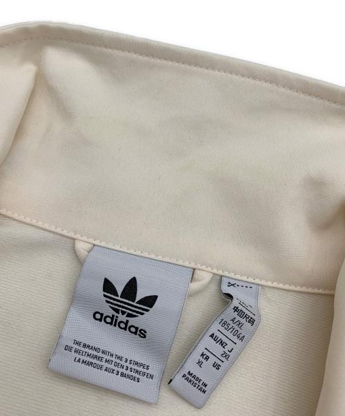 adidas（アディダス）adidas (アディダス) トラックジャケット ベージュ サイズ:2XLの古着・服飾アイテム