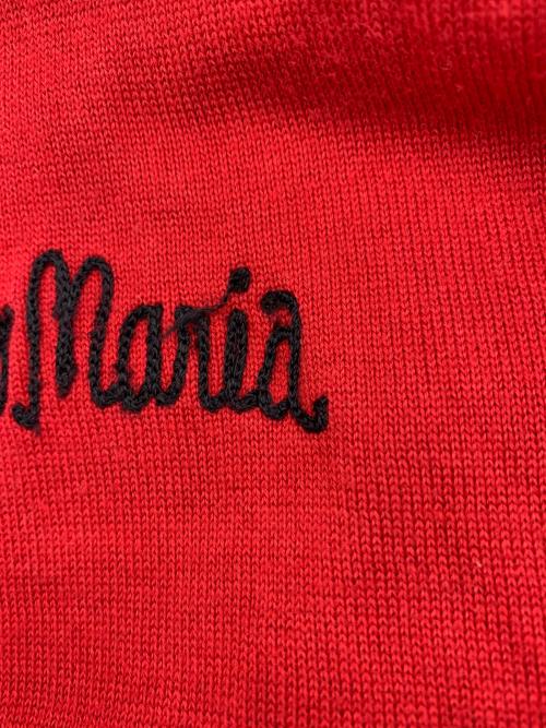 WACKO MARIA（ワコマリア）WACKO MARIA (ワコマリア) 薄手カーディガン レッド サイズ:Mの古着・服飾アイテム