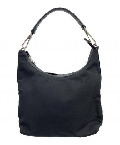 GUCCI グッチ001・2058・3014レザー ワンショルダーハンドバッグ 中古・古着通販】GUCCI (グッチ) ワンショルダーバッグ ブラック