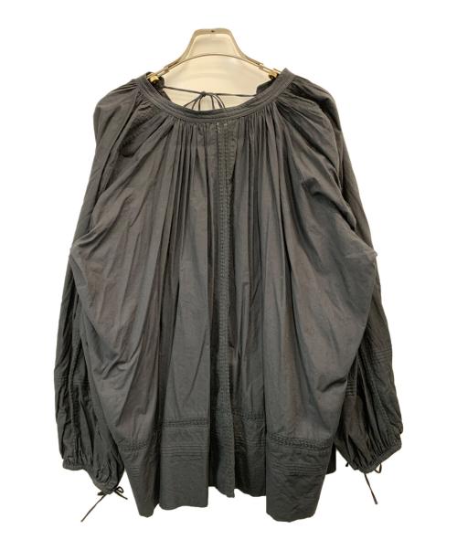 KAGURE（カグレ）KAGURE (カグレ) チュニックブラウス ブラック サイズ:Freeの古着・服飾アイテム