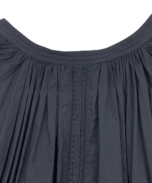 KAGURE（カグレ）KAGURE (カグレ) チュニックブラウス ブラック サイズ:Freeの古着・服飾アイテム