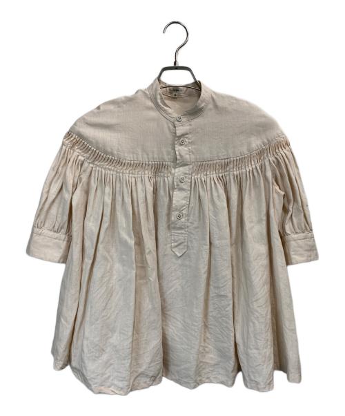 SCYE（サイ）SCYE (サイ) 半袖シャツ ベージュ サイズ:38の古着・服飾アイテム