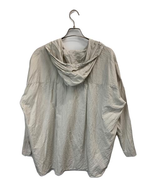 KAGURE（カグレ）KAGURE (カグレ) コットンリネンパーカー ベージュ サイズ:Freeの古着・服飾アイテム
