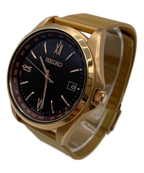 SEIKO（セイコー）SEIKO (セイコー) 腕時計 ブラックの古着・服飾アイテム