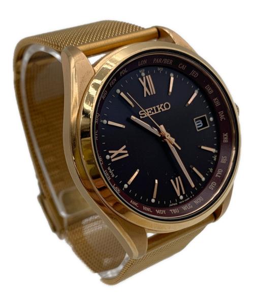 SEIKO（セイコー）SEIKO (セイコー) 腕時計 ブラックの古着・服飾アイテム