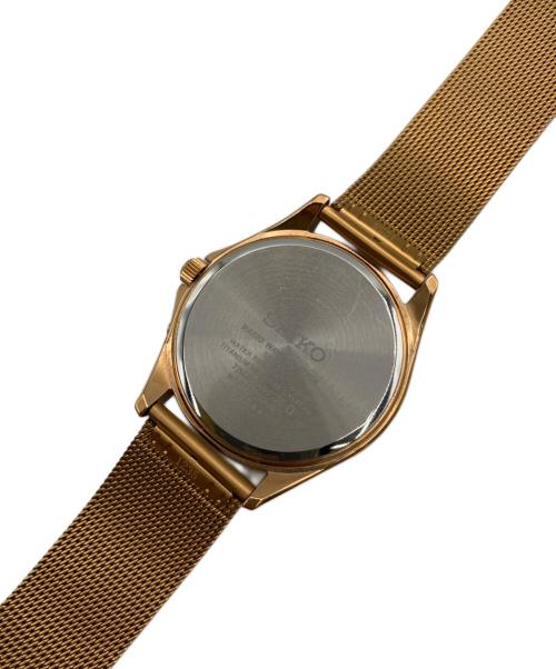 SEIKO（セイコー）SEIKO (セイコー) 腕時計 ブラックの古着・服飾アイテム