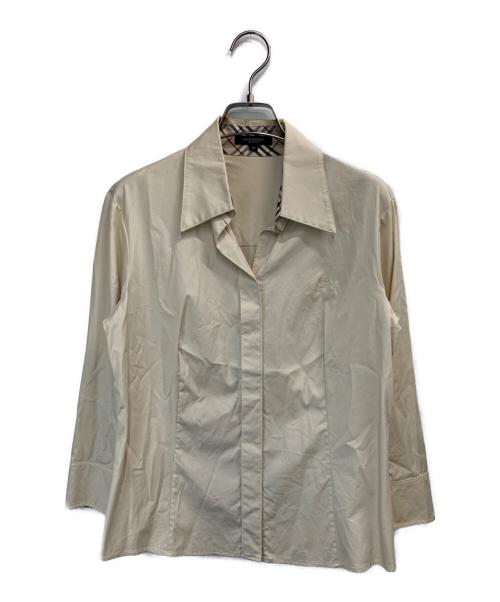 BURBERRY LONDON（バーバリーロンドン）BURBERRY LONDON (バーバリーロンドン) 長袖シャツ ベージュ サイズ:40の古着・服飾アイテム