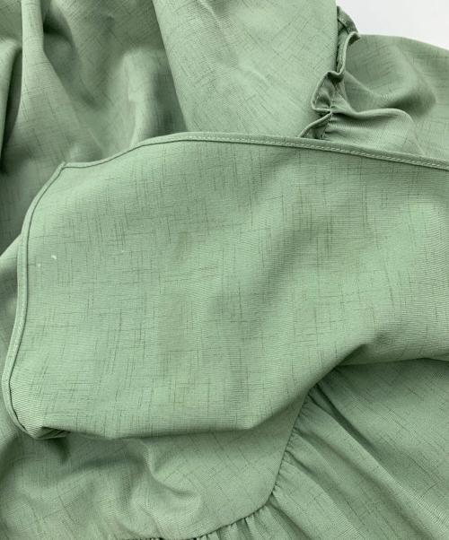 Diagram（ダイアグラム）Diagram (ダイアグラム) 半袖ワンピース グリーン サイズ:表記なしの古着・服飾アイテム