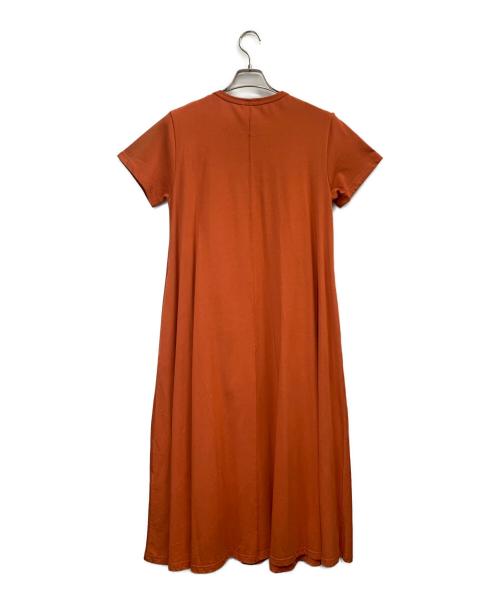 AVIREX Belle（アヴィレックス ベル）AVIREX Belle (アヴィレックス ベル) 半袖ワンピース オレンジ サイズ:Fの古着・服飾アイテム