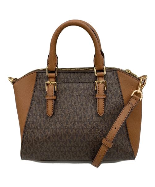 MICHAEL KORS（マイケル・コース）MICHAEL KORS (マイケル・コース) 2WAYバッグ ブラウンの古着・服飾アイテム