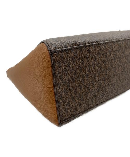 MICHAEL KORS（マイケル・コース）MICHAEL KORS (マイケル・コース) 2WAYバッグ ブラウンの古着・服飾アイテム