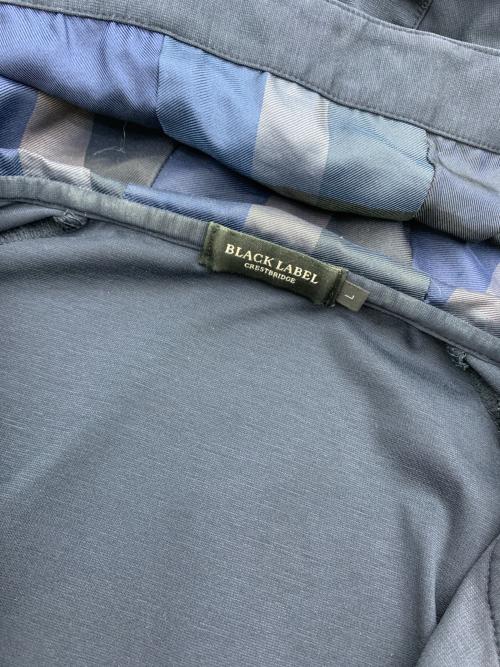 BLACK LABEL CRESTBRIDGE（ブラックレーベル クレストブリッジ）BLACK LABEL CRESTBRIDGE (ブラックレーベル クレストブリッジ) ウインドブレーカー ネイビー サイズ:Lの古着・服飾アイテム