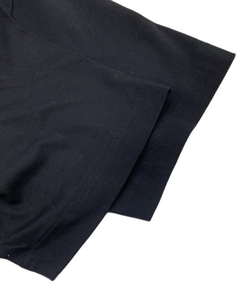 BLACK LABEL CRESTBRIDGE（ブラックレーベル クレストブリッジ）BLACK LABEL CRESTBRIDGE (ブラックレーベル クレストブリッジ) 半袖カットソー ブラック サイズ:Lの古着・服飾アイテム