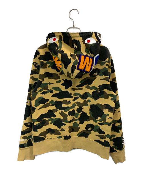 A BATHING APE（アベイシングエイプ）A BATHING APE (アベイシングエイプ) ジップパーカー ベージュ サイズ:Ｍの古着・服飾アイテム