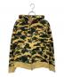 A BATHING APE（アベイシングエイプ）の古着「ジップパーカー」｜ベージュ