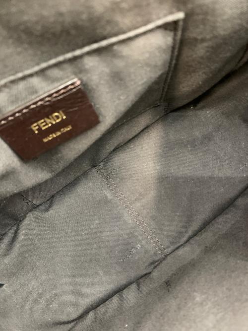 FENDI（フェンディ）FENDI (フェンディ) フラップショルダーバッグ イエローの古着・服飾アイテム